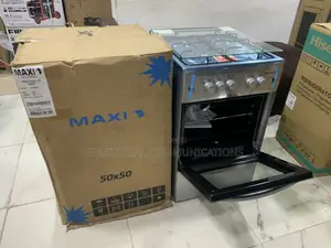 Maxi 5050 4B Inox Gas Cooking Range for Convenient Meal Preparation