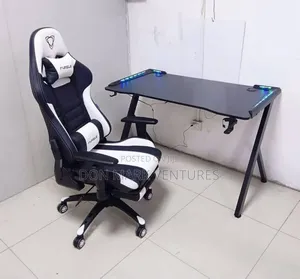 Gaming Chair and 1.2m Table