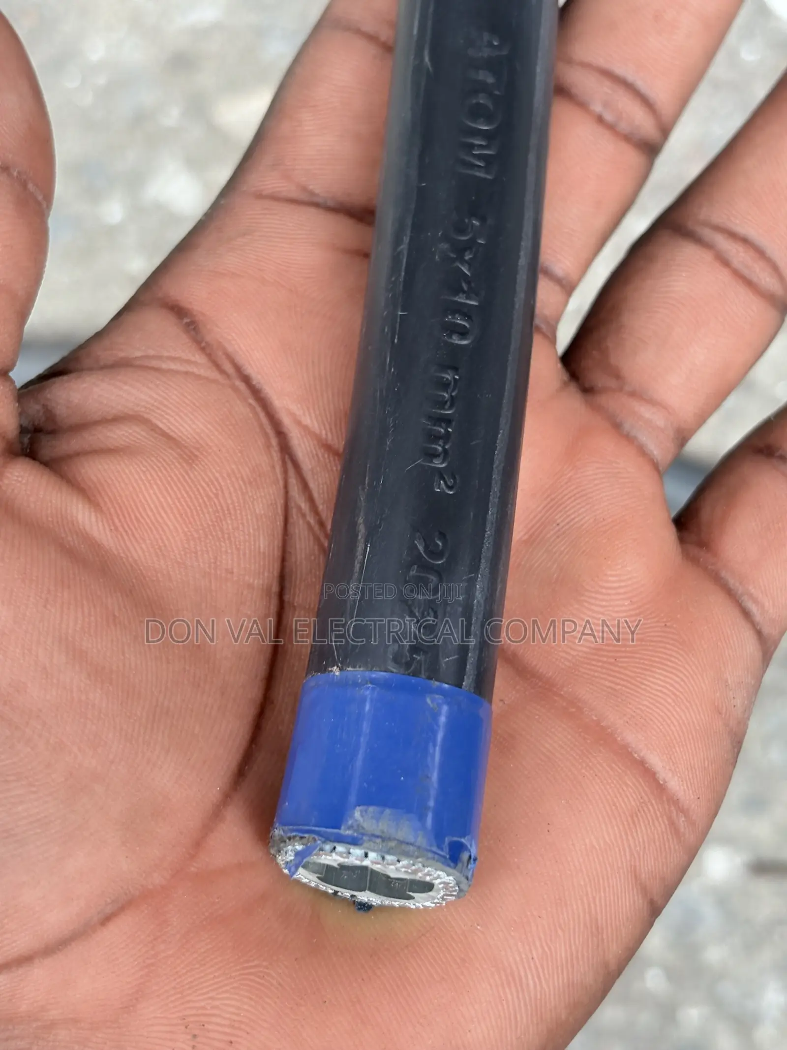 10mm 5core Armoured Cable