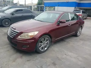 Hyundai Genesis 2009 Red