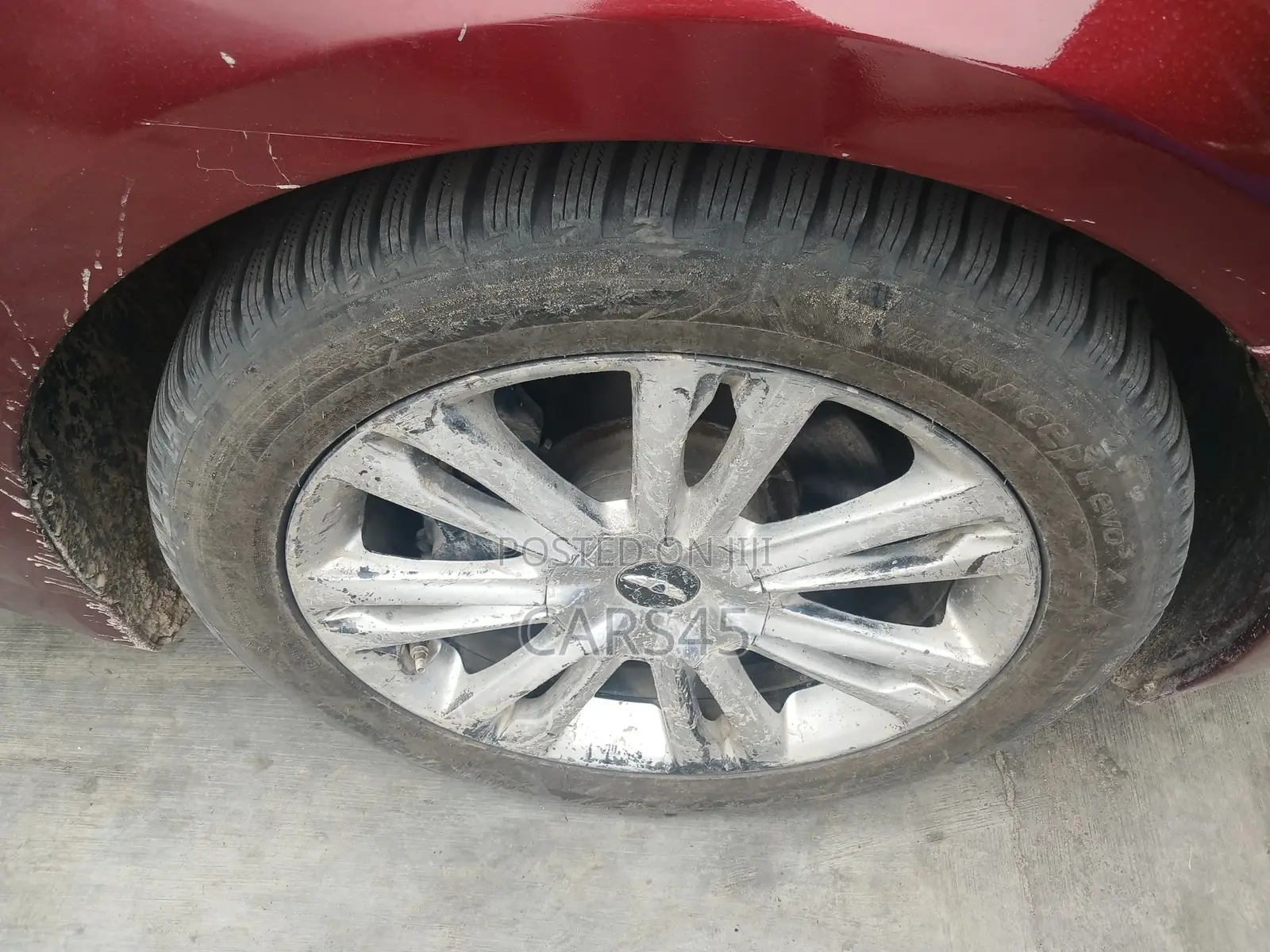Hyundai Genesis 2009 Red