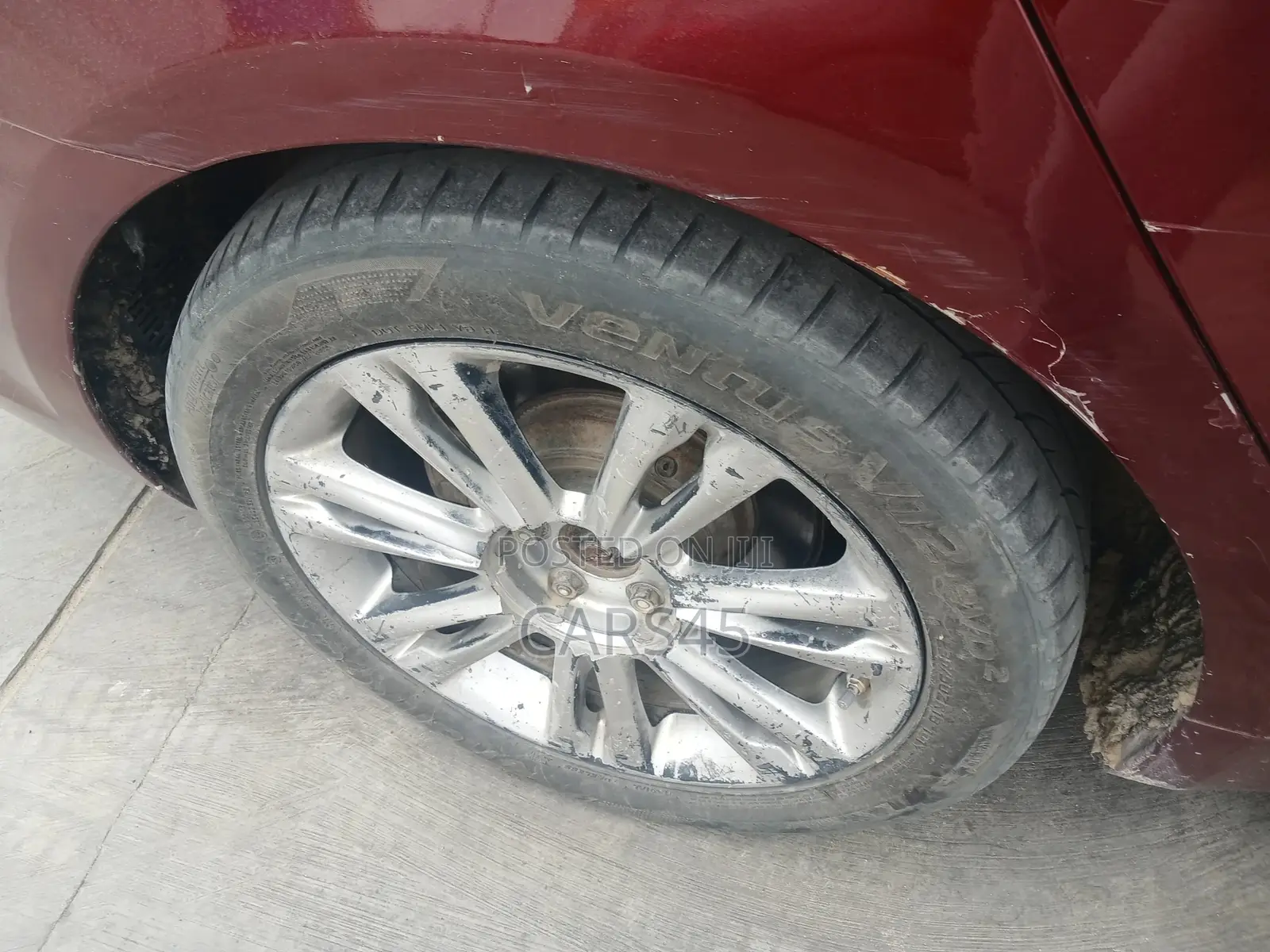 Hyundai Genesis 2009 Red