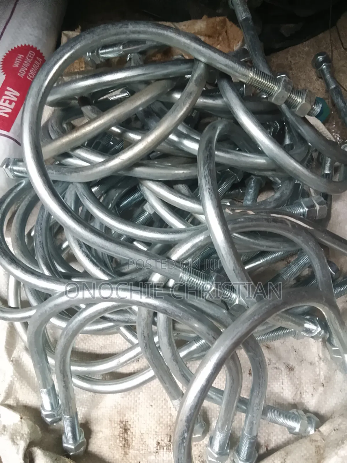 6" U Bolt and Nut