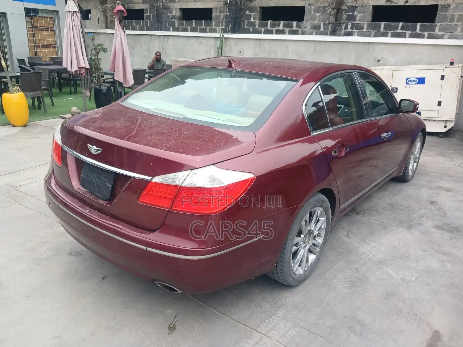 Hyundai Genesis 2009 Red
