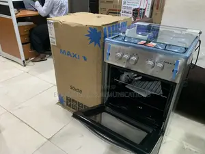 Maxi 5050 F5C40G2 Inox 4-Burner Kitchen Gas Range for Everyday Cooking
