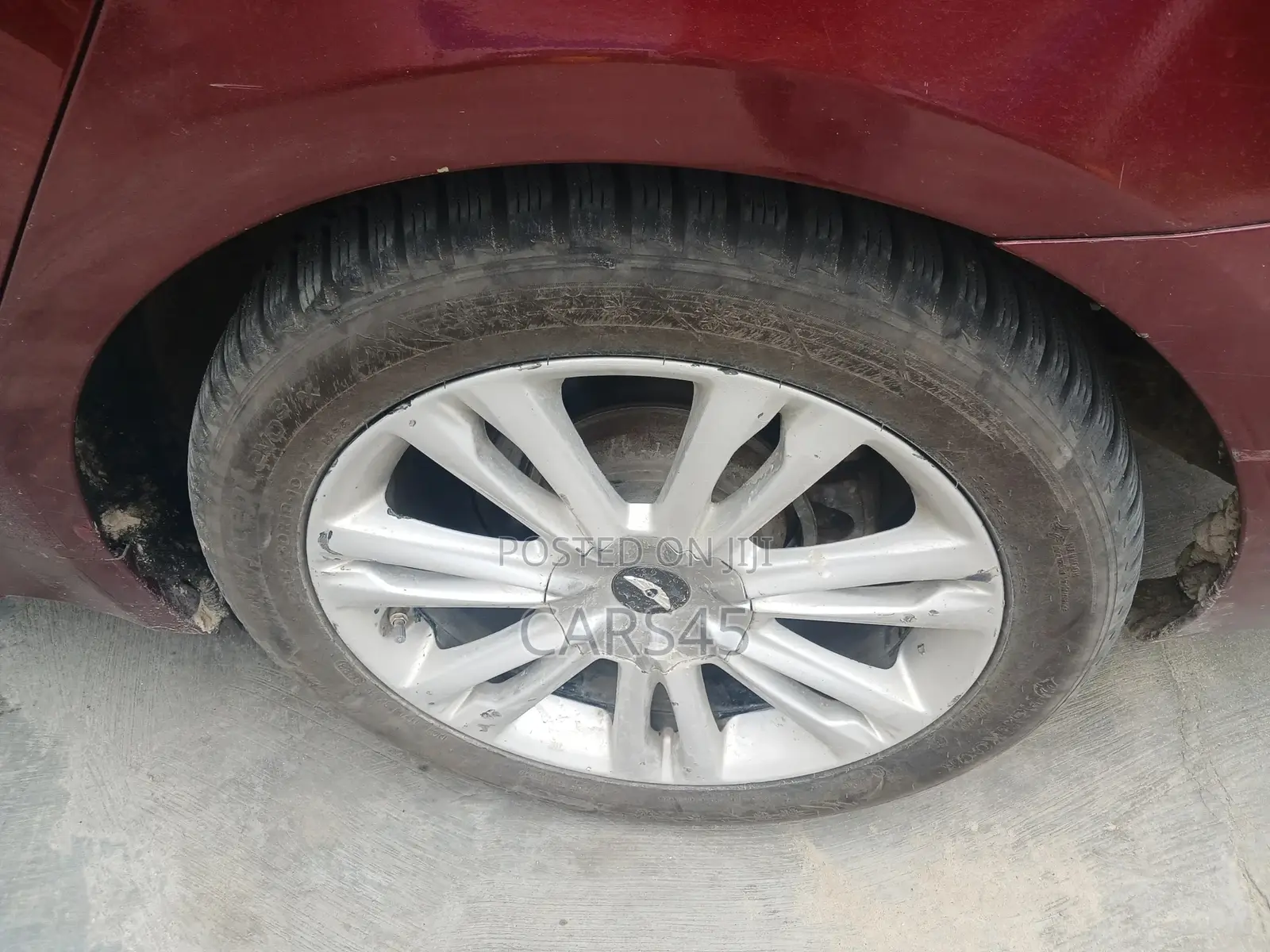Hyundai Genesis 2009 Red