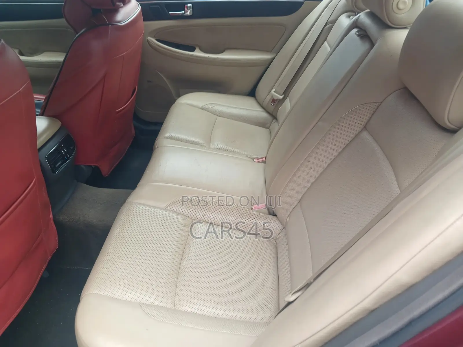 Hyundai Genesis 2009 Red
