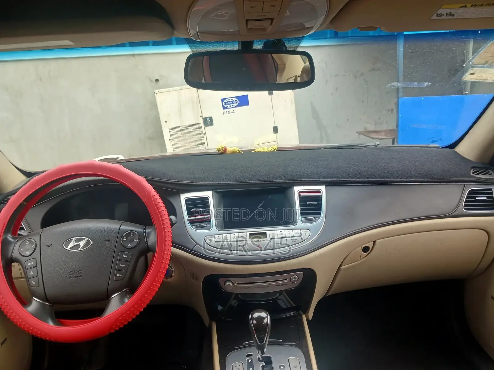 Hyundai Genesis 2009 Red