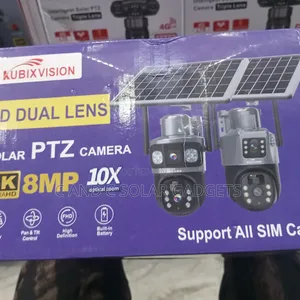 Dual Lens PTZ Solar CCTV Camera