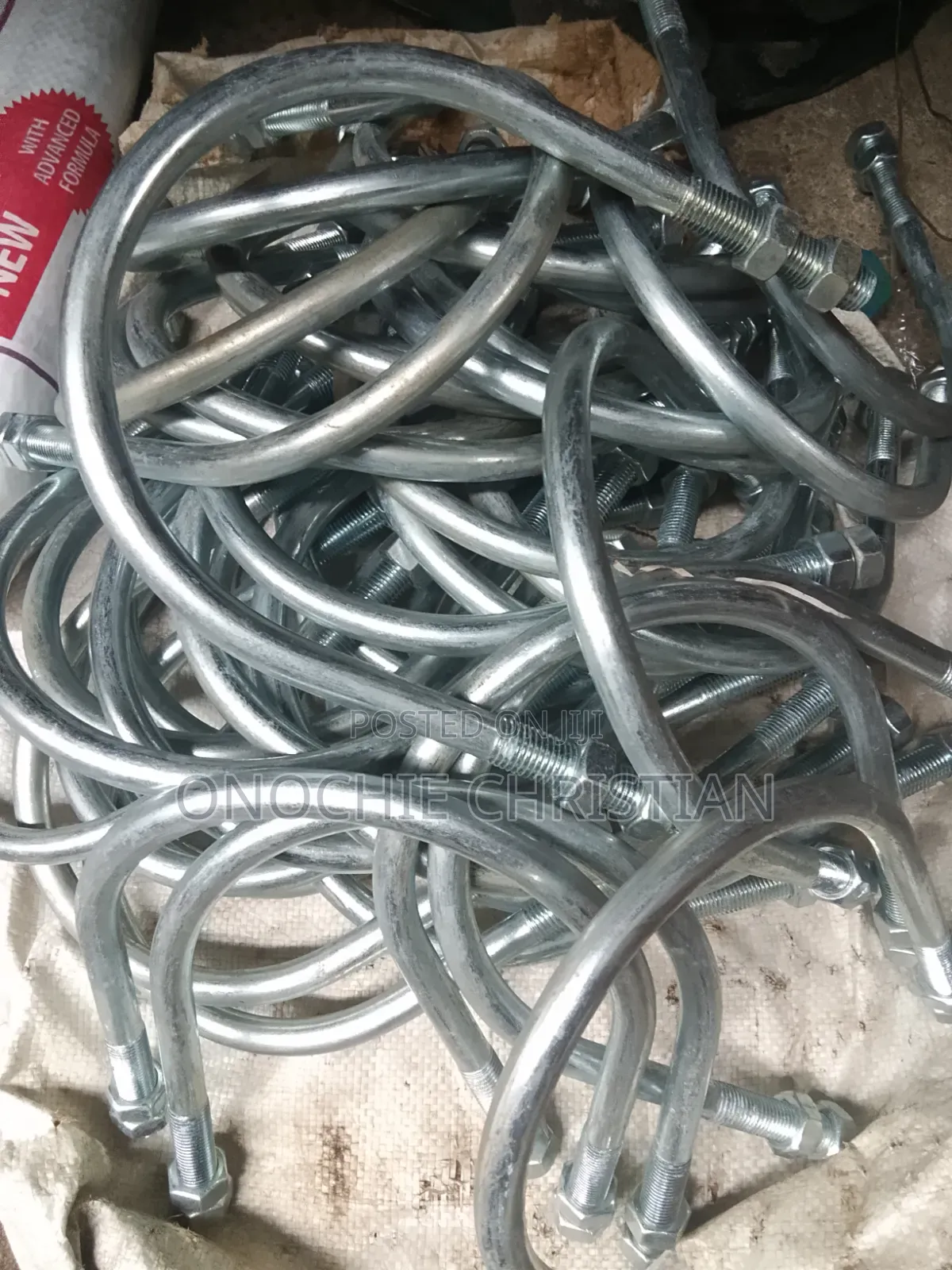 6" U Bolt and Nut