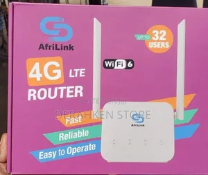 AfriLink Universal 4G LTE WiFi Router Including Spectranet