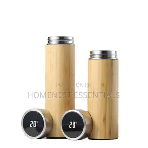 Bamboo Temperature Bottle
