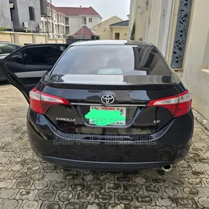 Toyota Corolla LE Premium 4dr Sedan (1.8L 4cyl CVT) 2015 Black