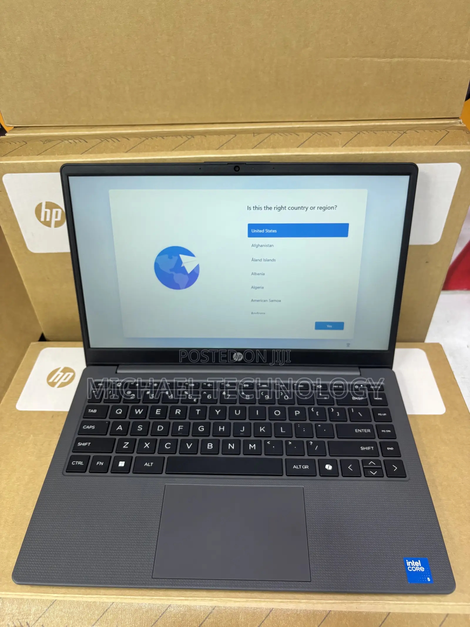 New Laptop HP 8GB Intel Core 5 SSD 512GB