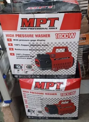 M P T Electric Car Washing Machine 1600w High Pressure