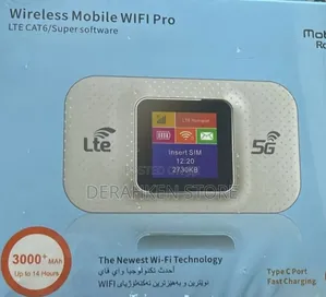 4G LTE Mobile WiFi Router – Portable 5G Hotspot