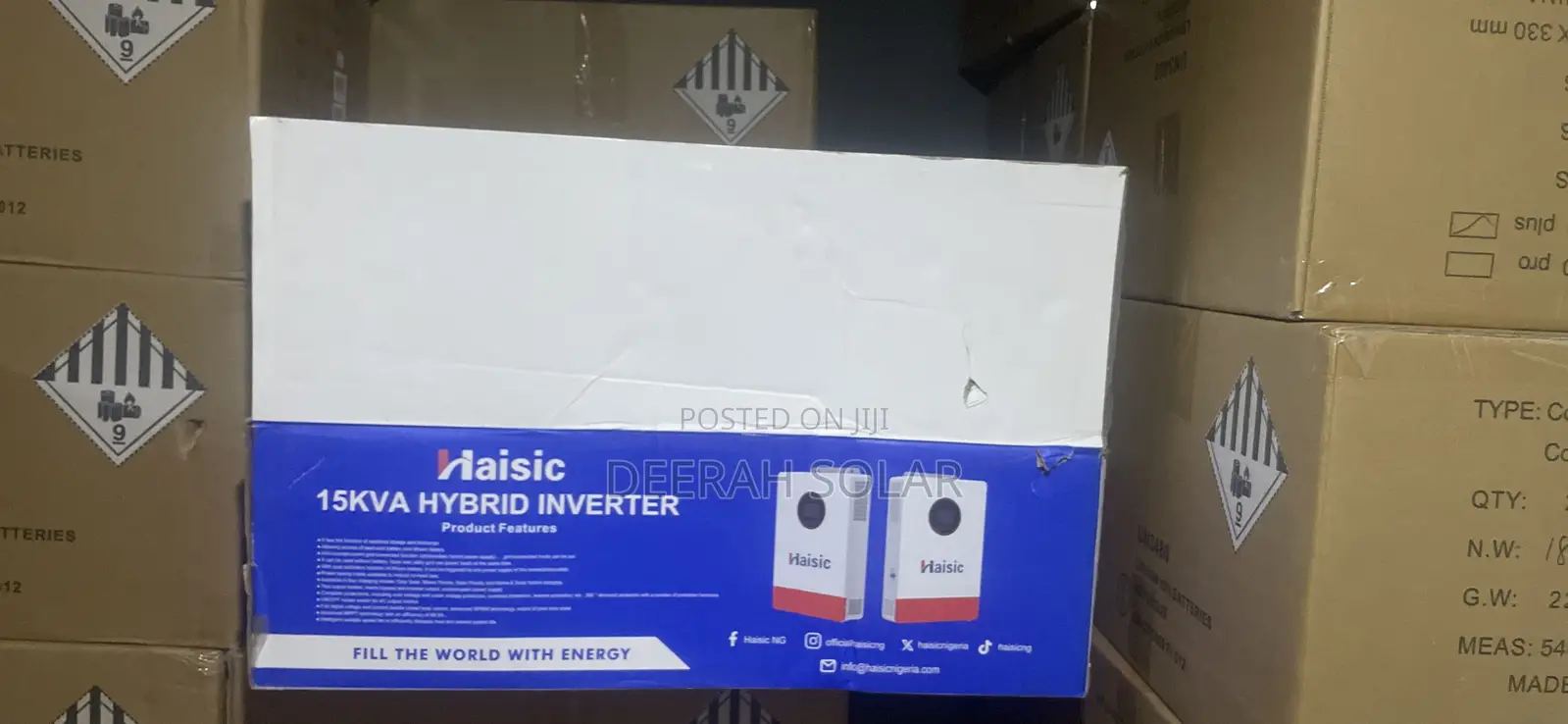 Haisic 15kva Hybrid Inverter