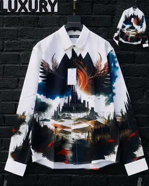 Luxury Men's Long Sleeve Designer Shirt