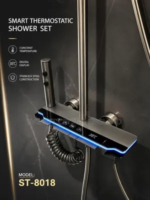 Piano Shower With Led Light