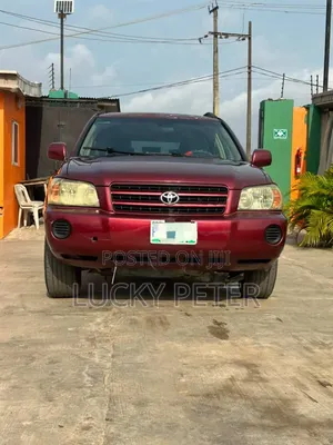 Toyota Highlander V6 AWD 2004 Burgundy
