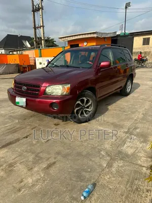 Toyota Highlander V6 AWD 2004 Burgundy