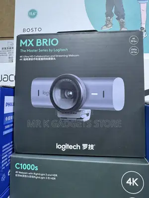 Logitech MX Brio Ultra HD Collaboration and Streaming Webcam