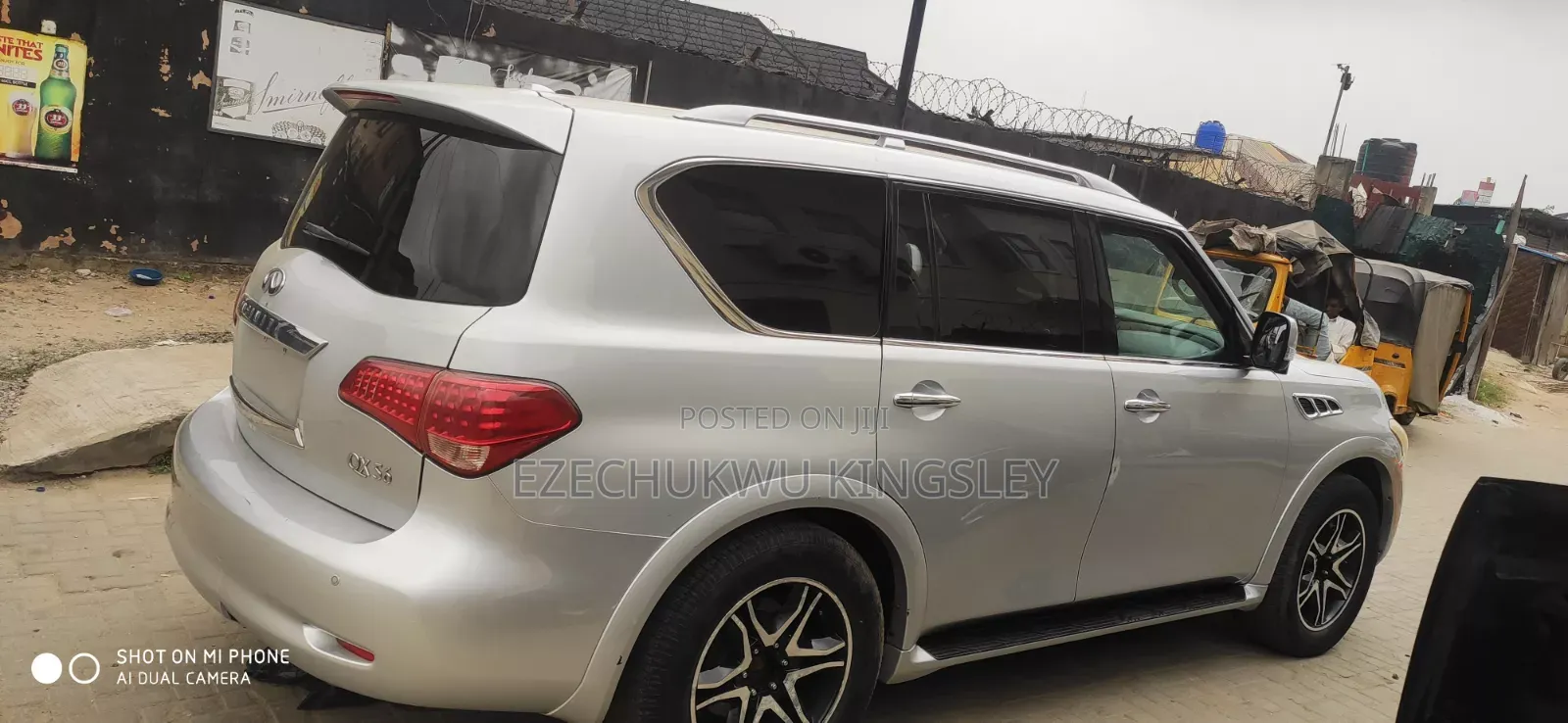 Infiniti QX56 2013 Silver