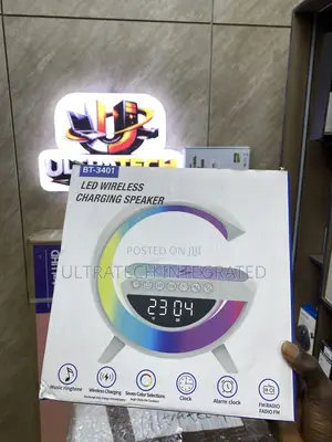 Bt-3401 Led Wireless Charging Speaker