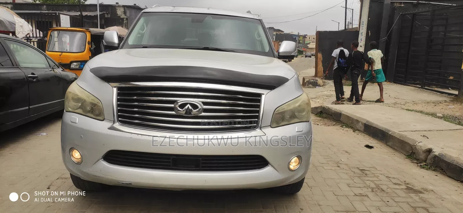 Infiniti QX56 2013 Silver