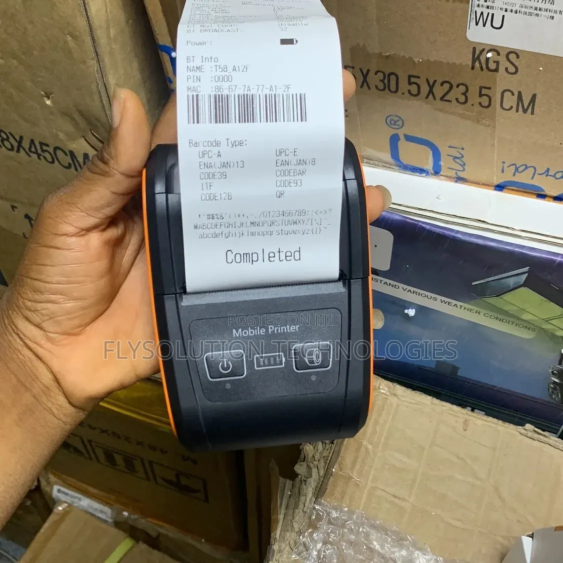 58mm Bluetooth Printer