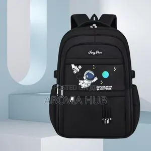 Astronaut School Backpack for Primary School Kids Grades 1 to 6
