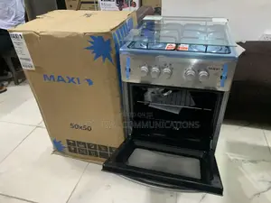 Maxi 5050 4-Burner Gas Cooker Designed for Family Kitchen Use