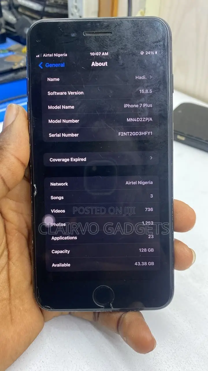 Apple iPhone 7 Plus 128 GB Black