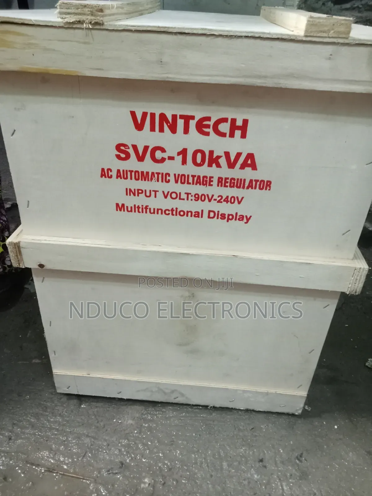 The Original Vintech Stabilizer SVC-10kva