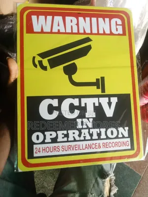 CCTV Video Surveillance Sign
