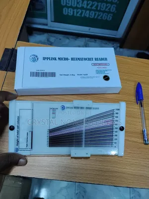 Plastic Hematocrit Reader