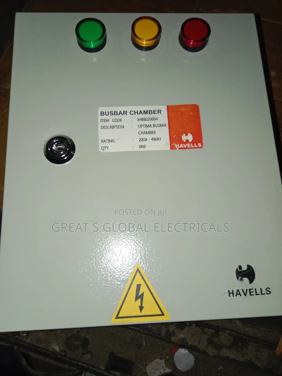 Optima Busbar Chamber – 200A, 4-Way