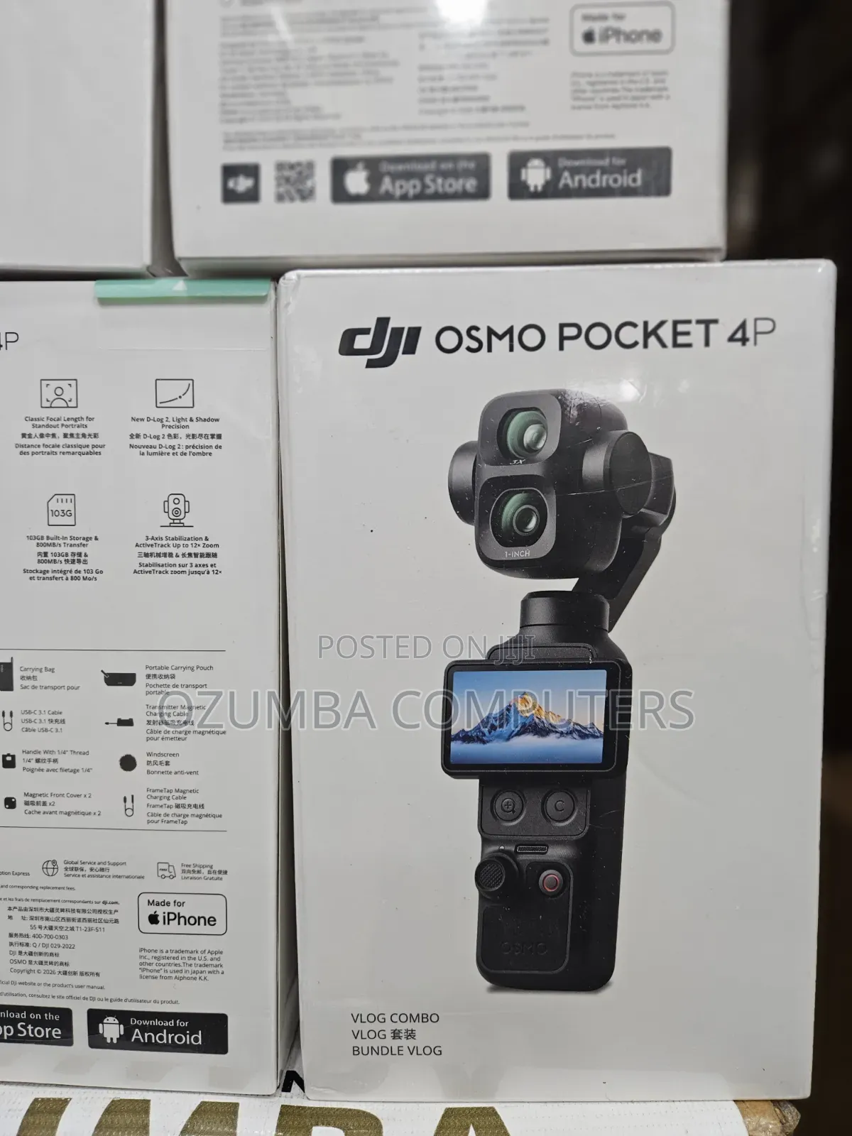 DJI Osmo Pocket 4P Creator Combo Camera