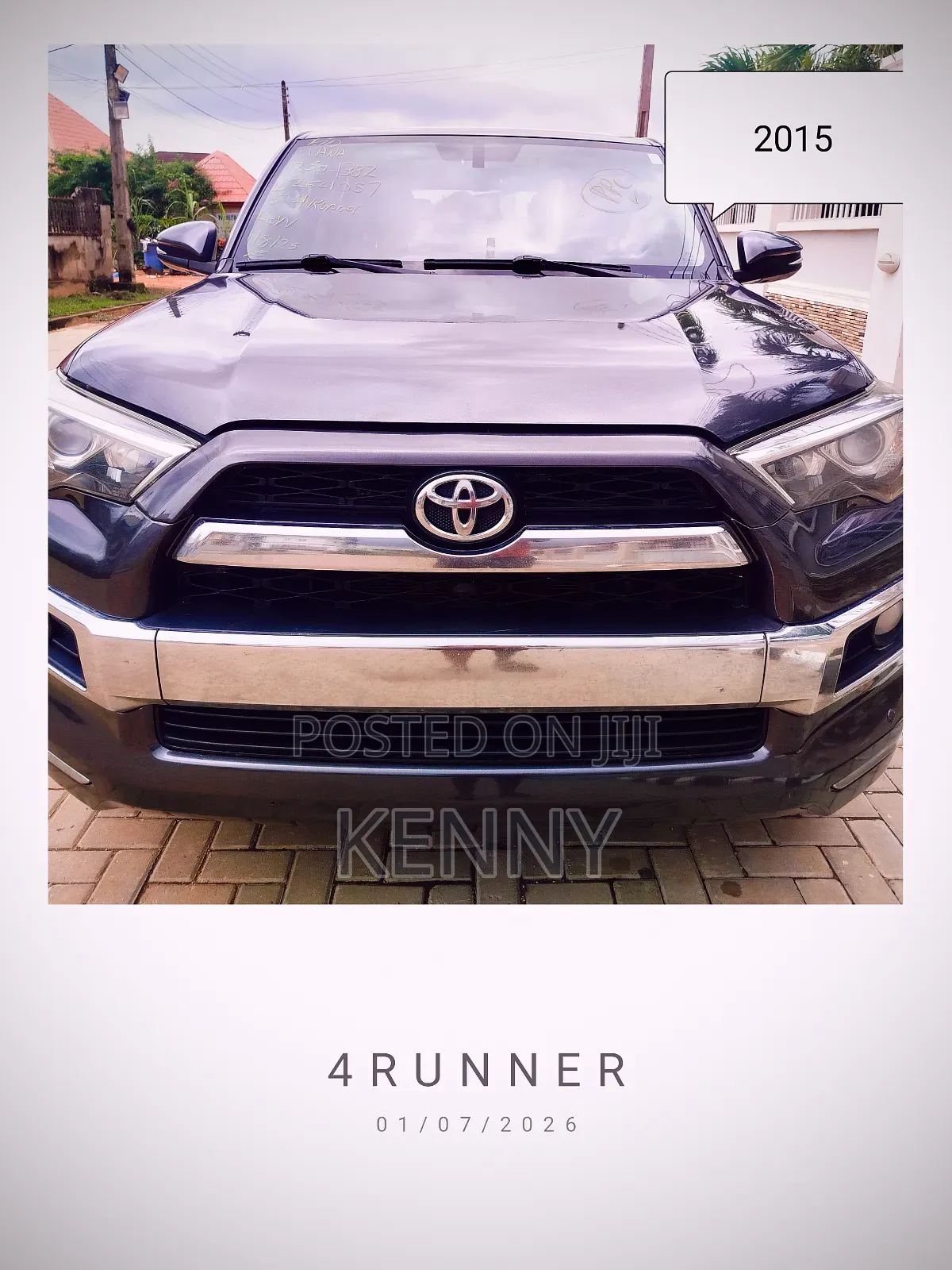 Toyota 4-Runner 2015 Gray