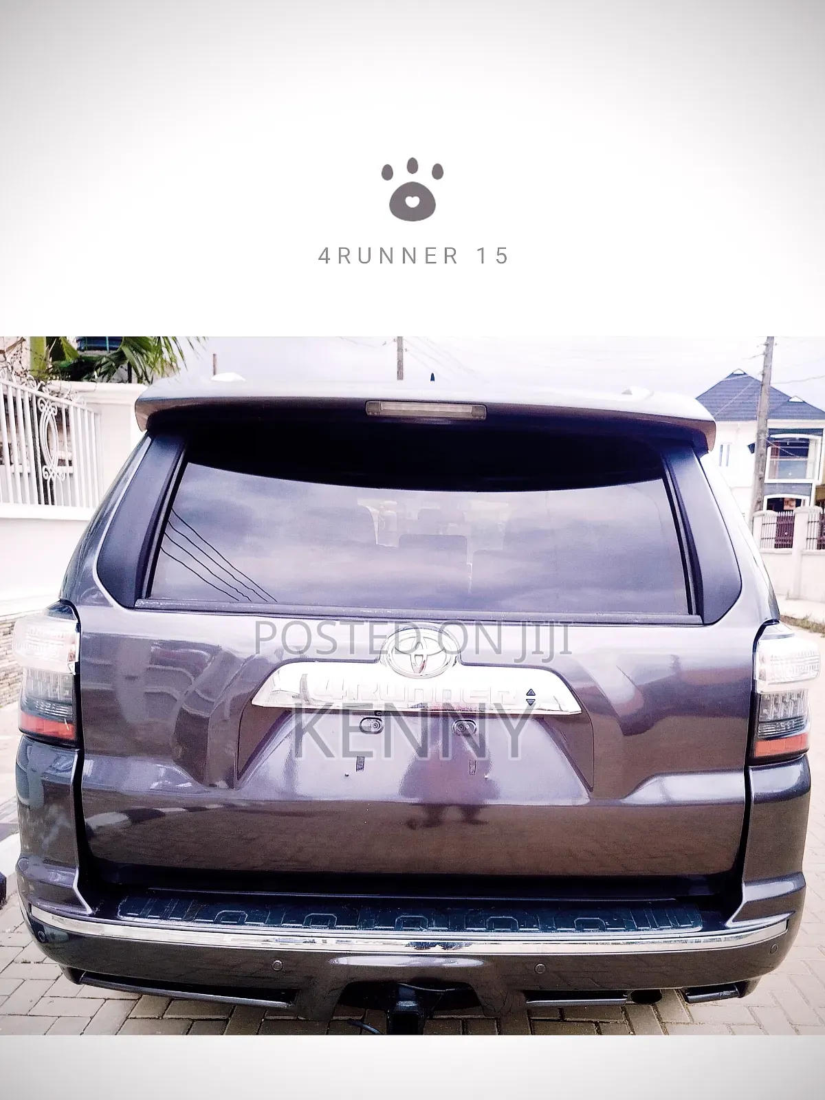 Toyota 4-Runner 2015 Gray