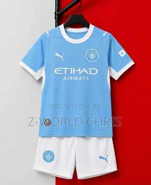 Manchester City Official 26/27 Kid Home Jersey