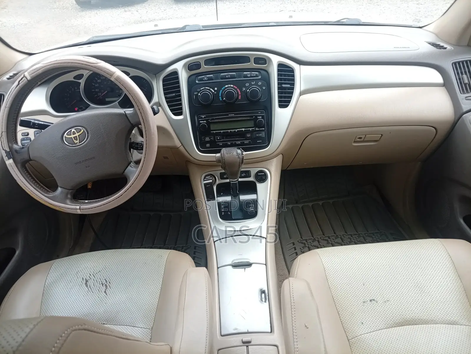 Toyota Highlander 2004 Gold