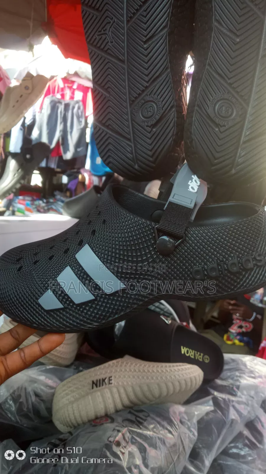 Adiddas Crocs
