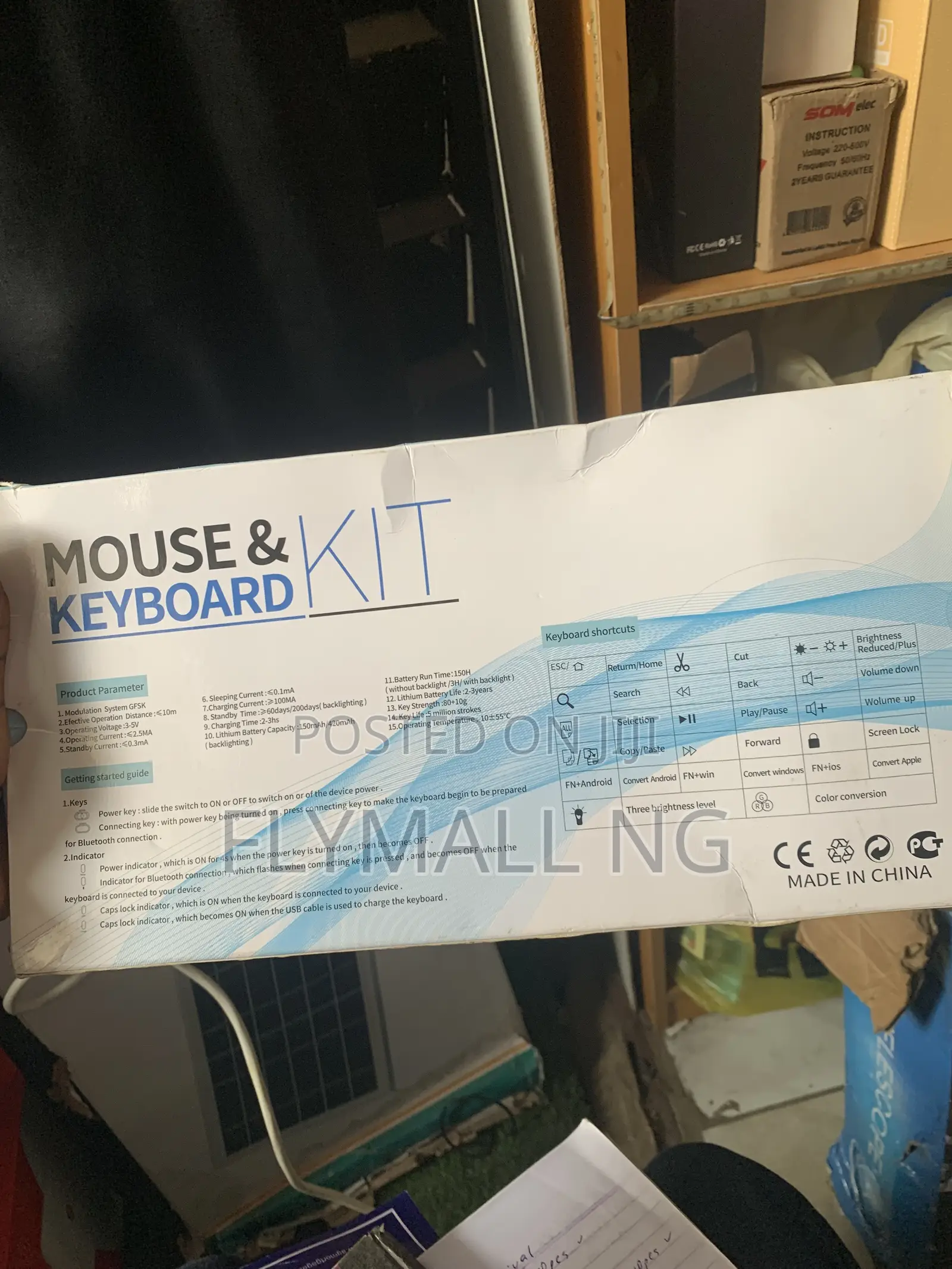Bluetooth/Wireless Mouse Keyboard Kit