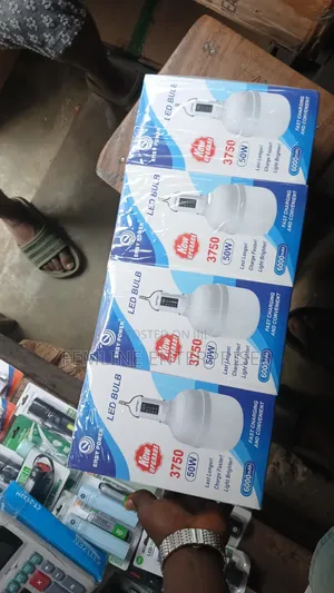 Rechargeable Led Bulb 50w 6000mah [ Big Size ]