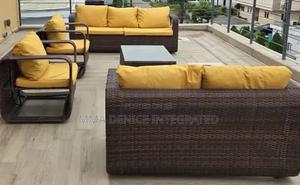 Luxury Rattan Outdoor Sofa Set With Centre Table