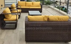 Luxury Rattan Outdoor Sofa Set With Centre Table