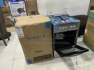 Maxi 5050 4-Burner Gas Range Cooker for Efficient Family Cooking