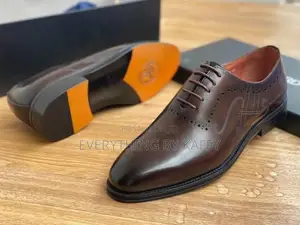 Classic Men’s Leather Lace-Up Shoes– Premium Quality