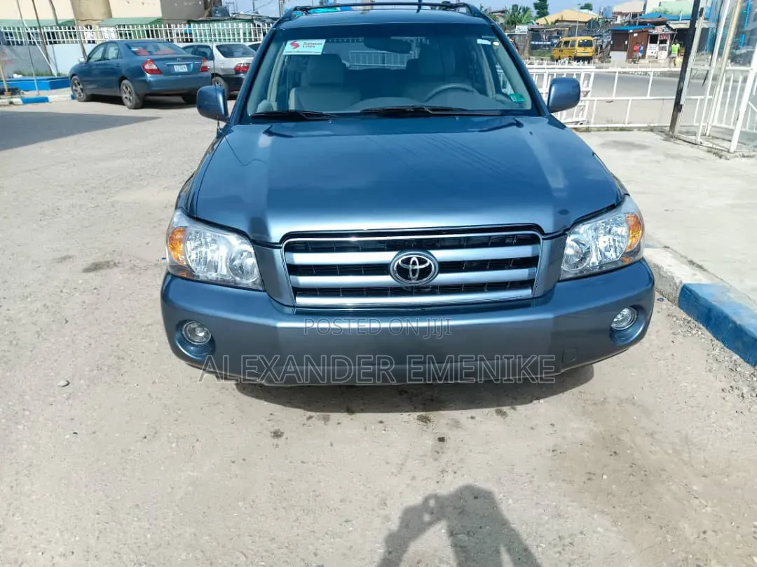 Toyota Highlander 2006 Blue
